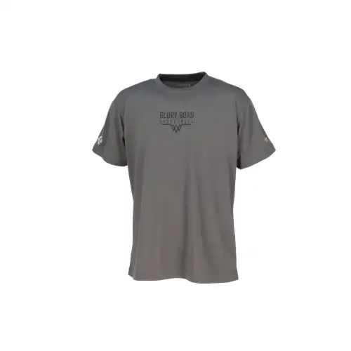Converse T Shirts Unisex Gray Crew Neck Moderate Straight Fit