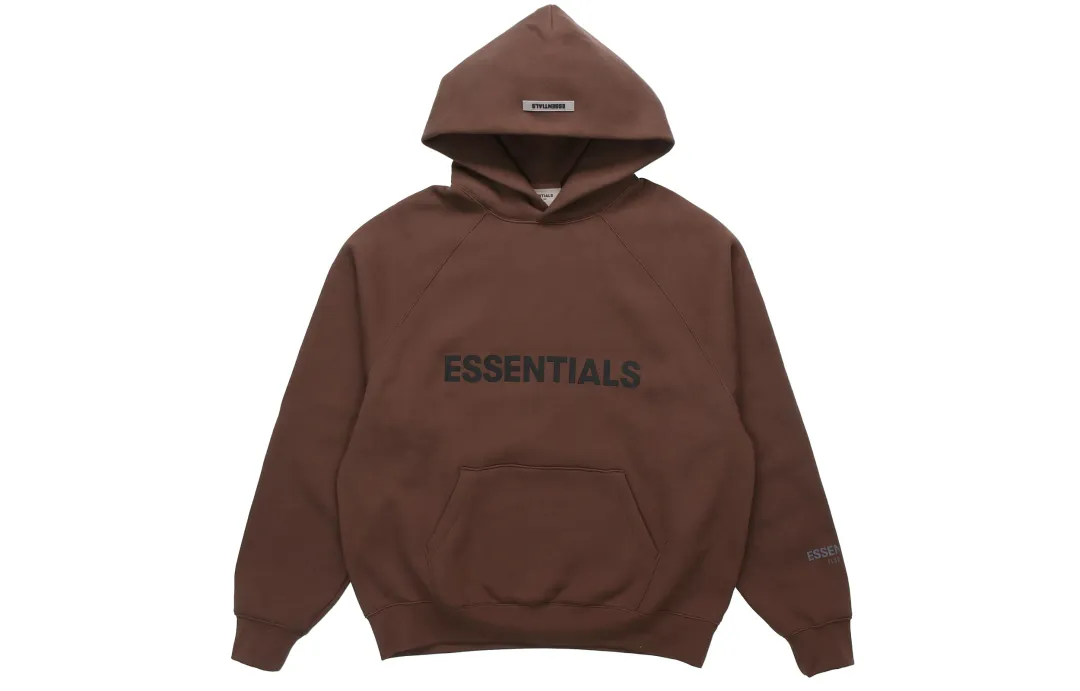 Fear Of God Essentials X Ssense Pullover Hoodie Applique Logo