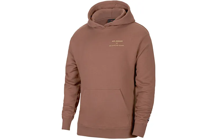 Jordan All-Star Artist Sweatshirts Men's Coffee Hooded Moderate Straight Fit