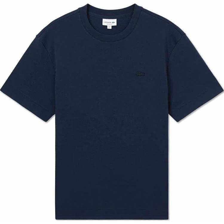 Мужская футболка LACOSTE SS25 (темно-синяя)