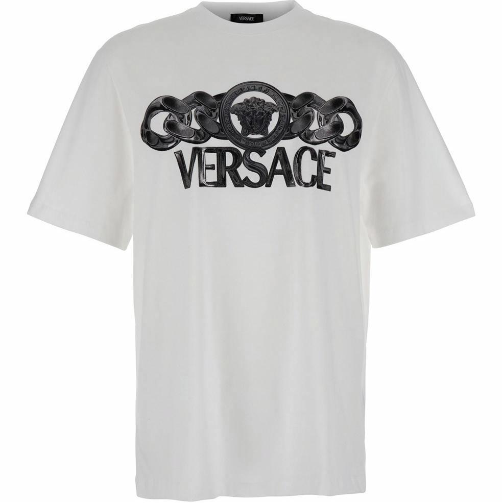 Мужская футболка Versace (белая)