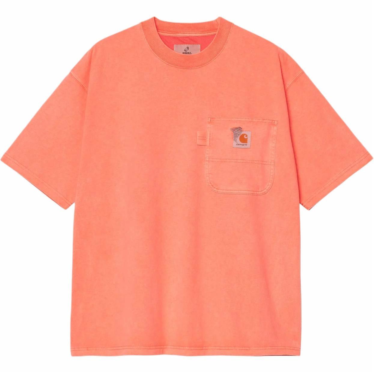 Футболка Carhartt WIP x Invincible FW24 (оранжевая)
