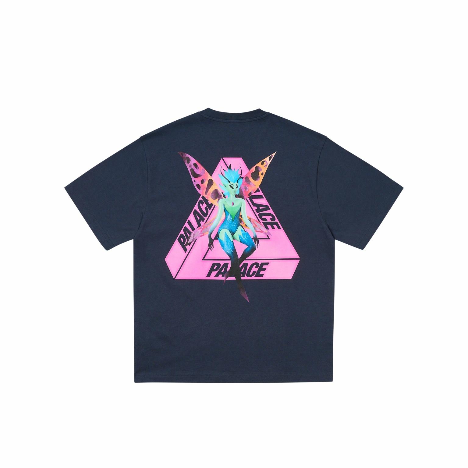 Футболка Palace SS25 Drop5 Tri Fairy T-Shirt (темно-синяя)