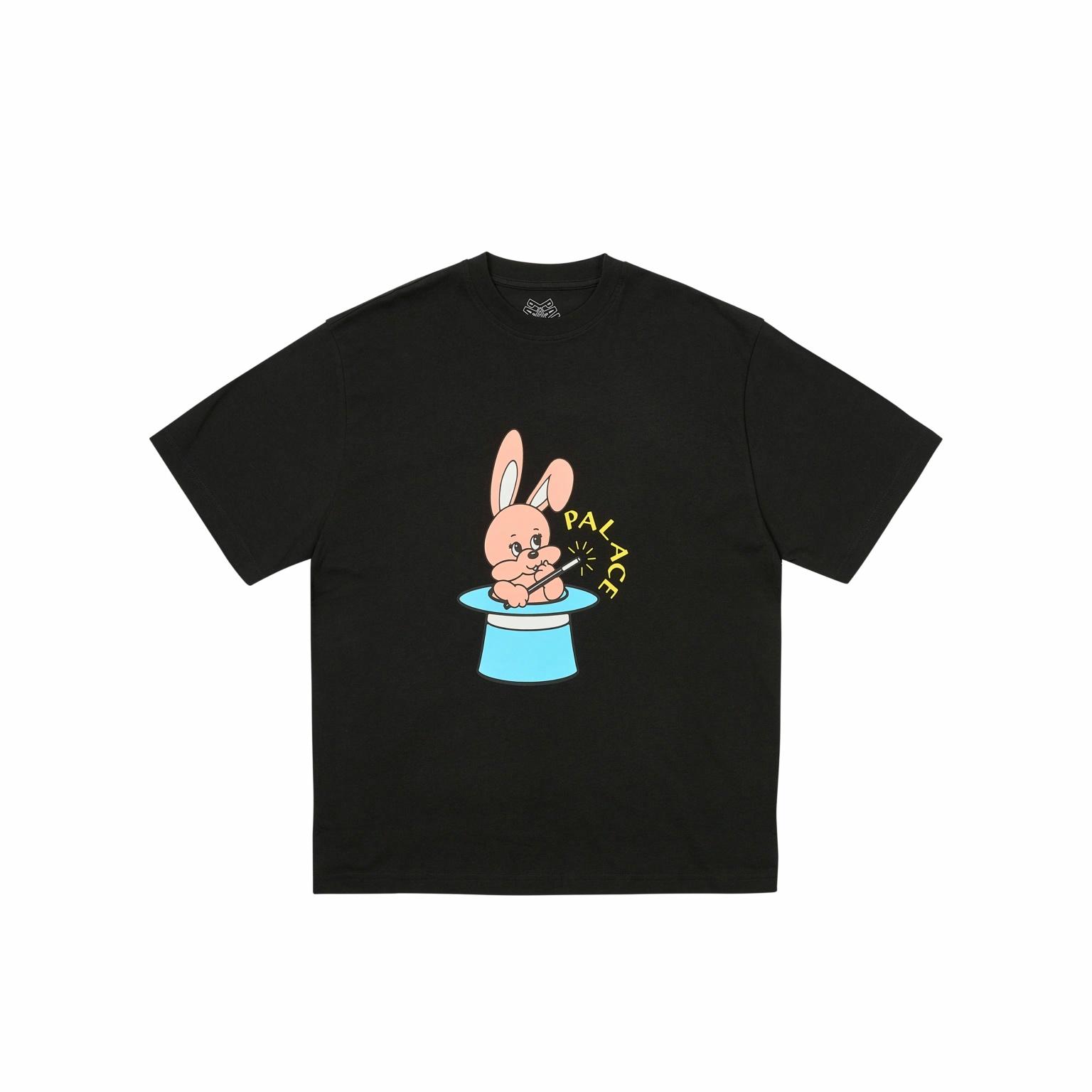 Футболка Palace SS25 Drop5 BUNNY T-SHIRT (черная)