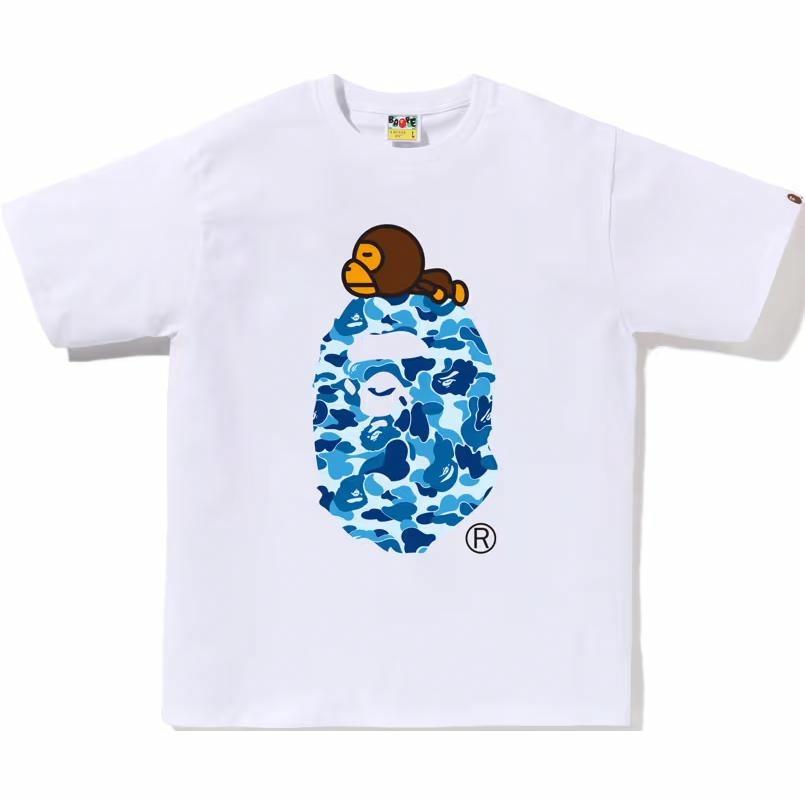 Мужская футболка A BATHING APE 2L30-110-002 (камуфляжная)