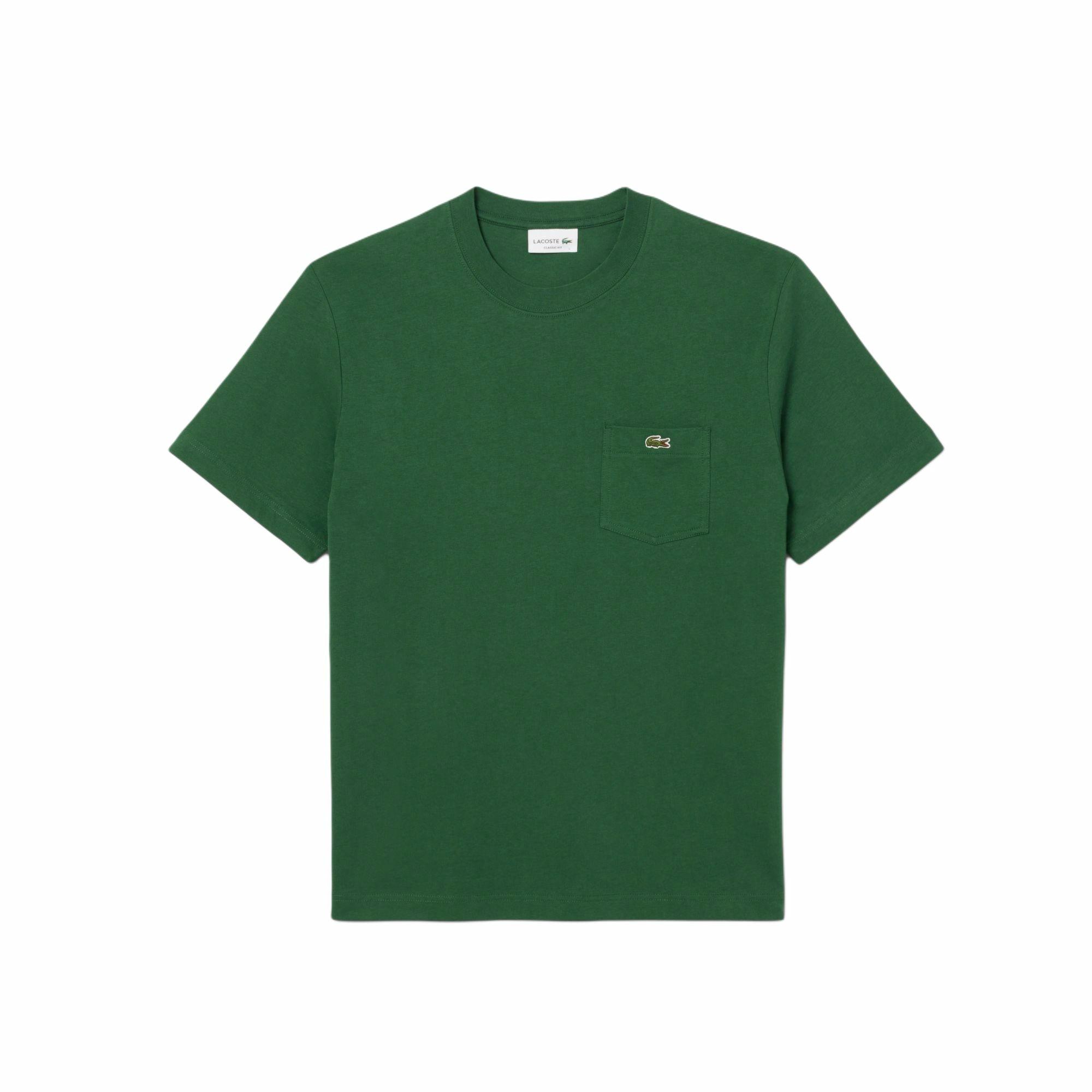 Мужская футболка LACOSTE (зеленая)
