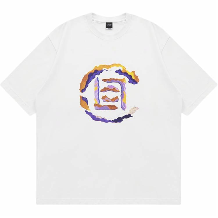 Футболка CLOT Printed Tee (бежевая)