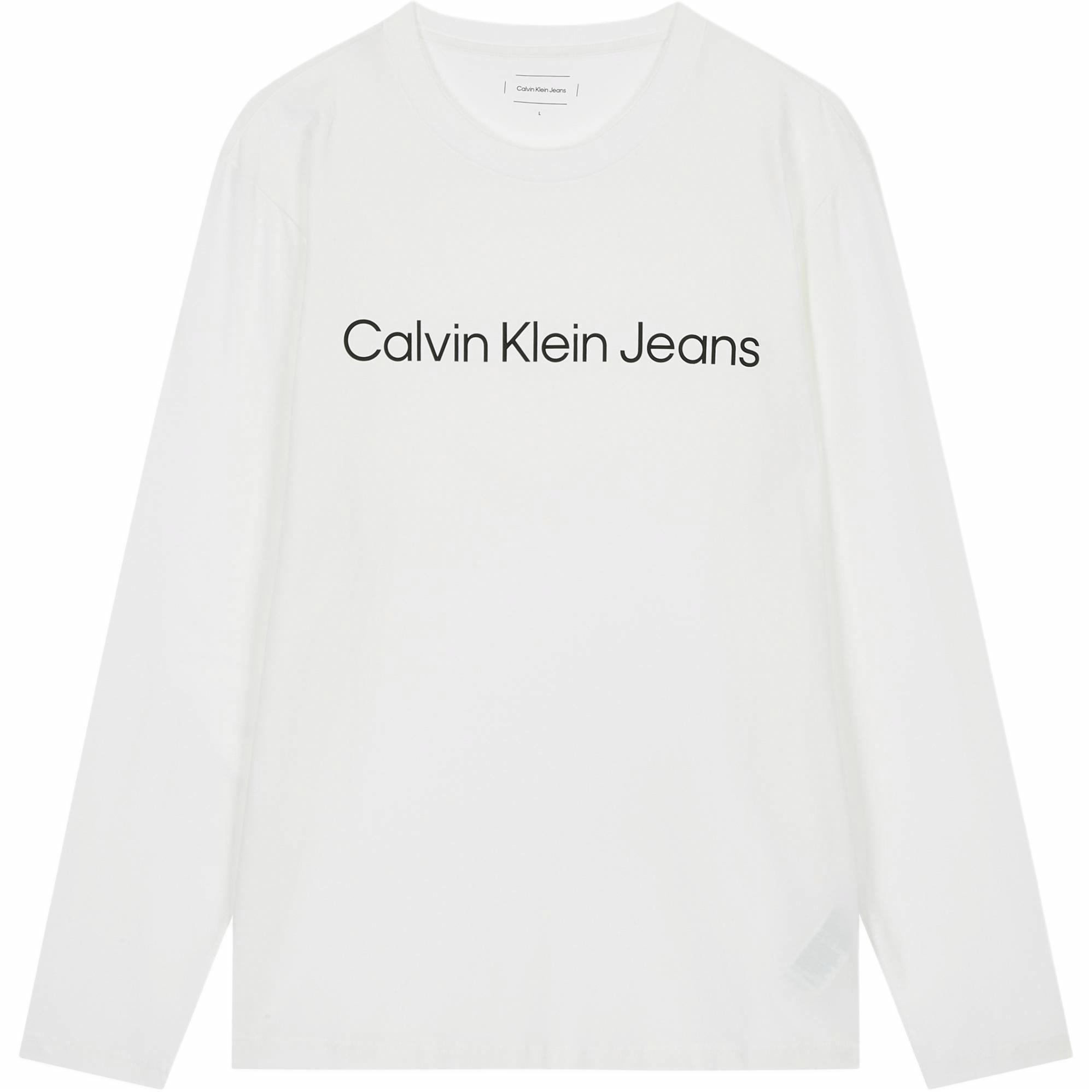 Футболка CALVIN KLEIN Лонгслив (белая)