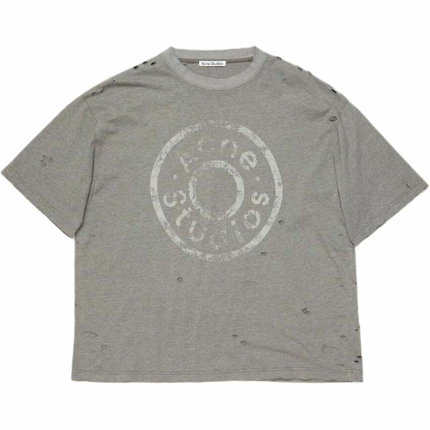 Футболка Acne Acne Studios 2024 FW T (зеленый мох)