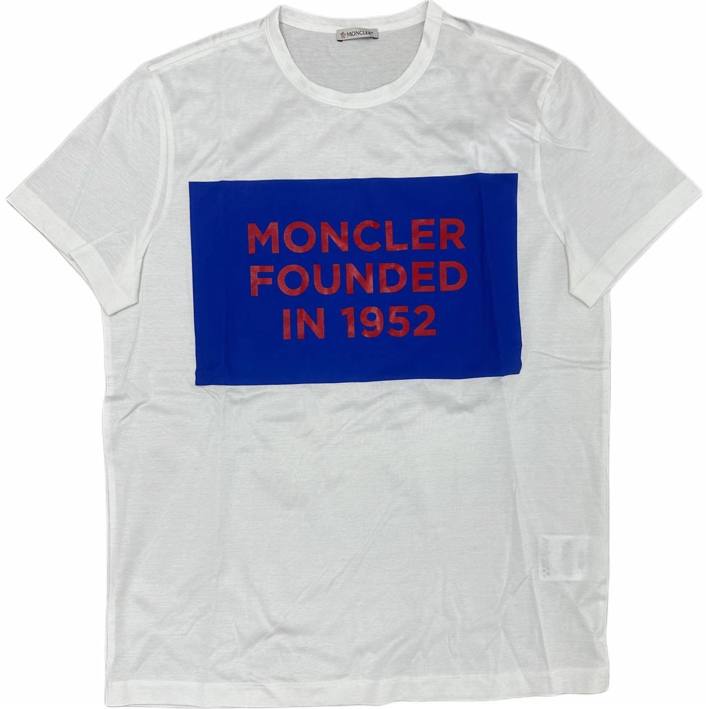 Мужская футболка Moncler (белая)
