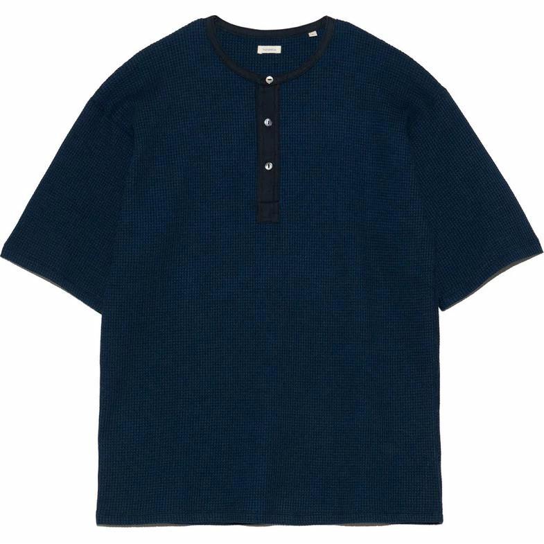 Футболка nanamica SS25 (темно-синяя)