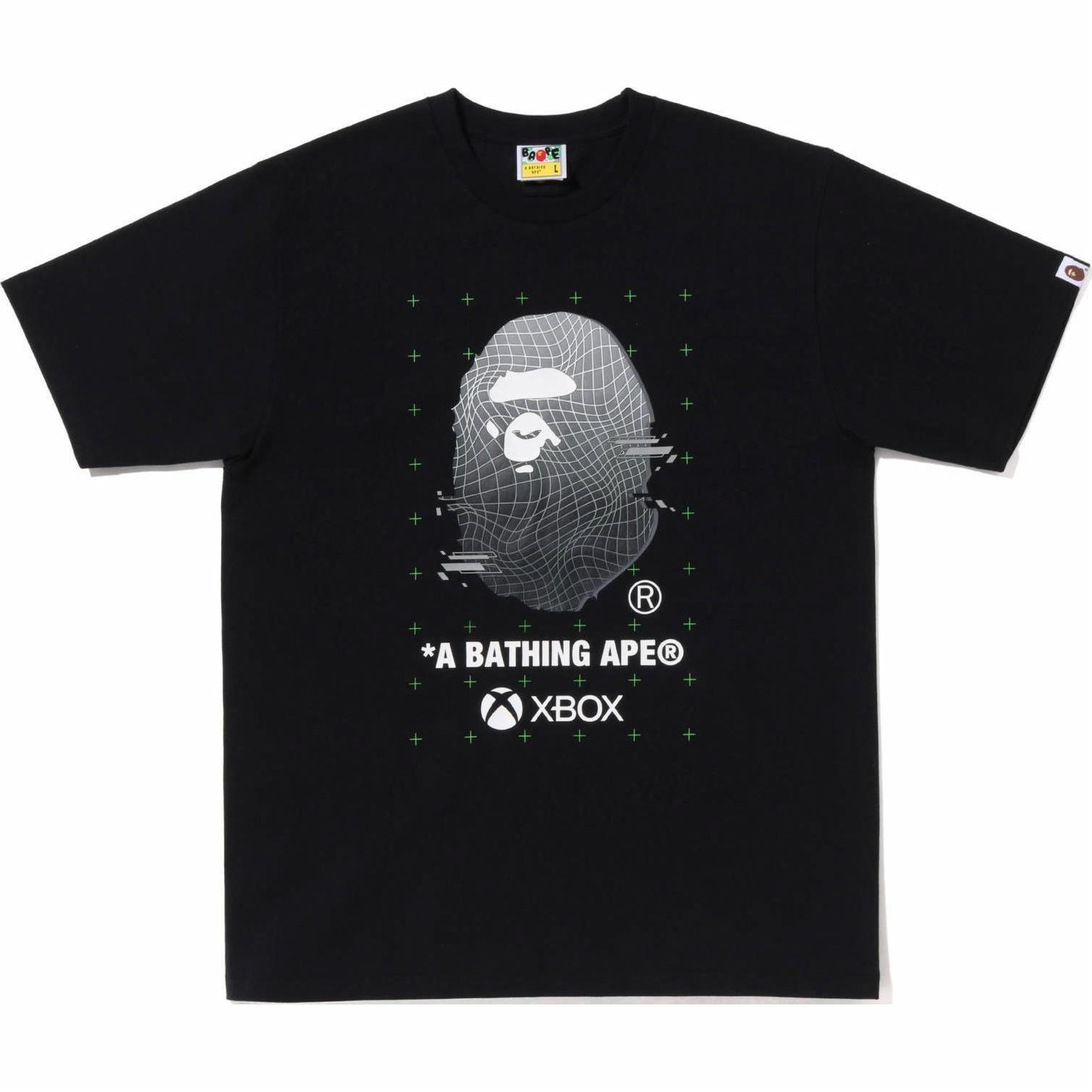 Футболка A BATHING APE × XBOX SS24 LOGOT (черная)