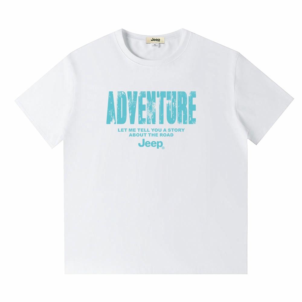 Футболка Jeep oversize (белая)