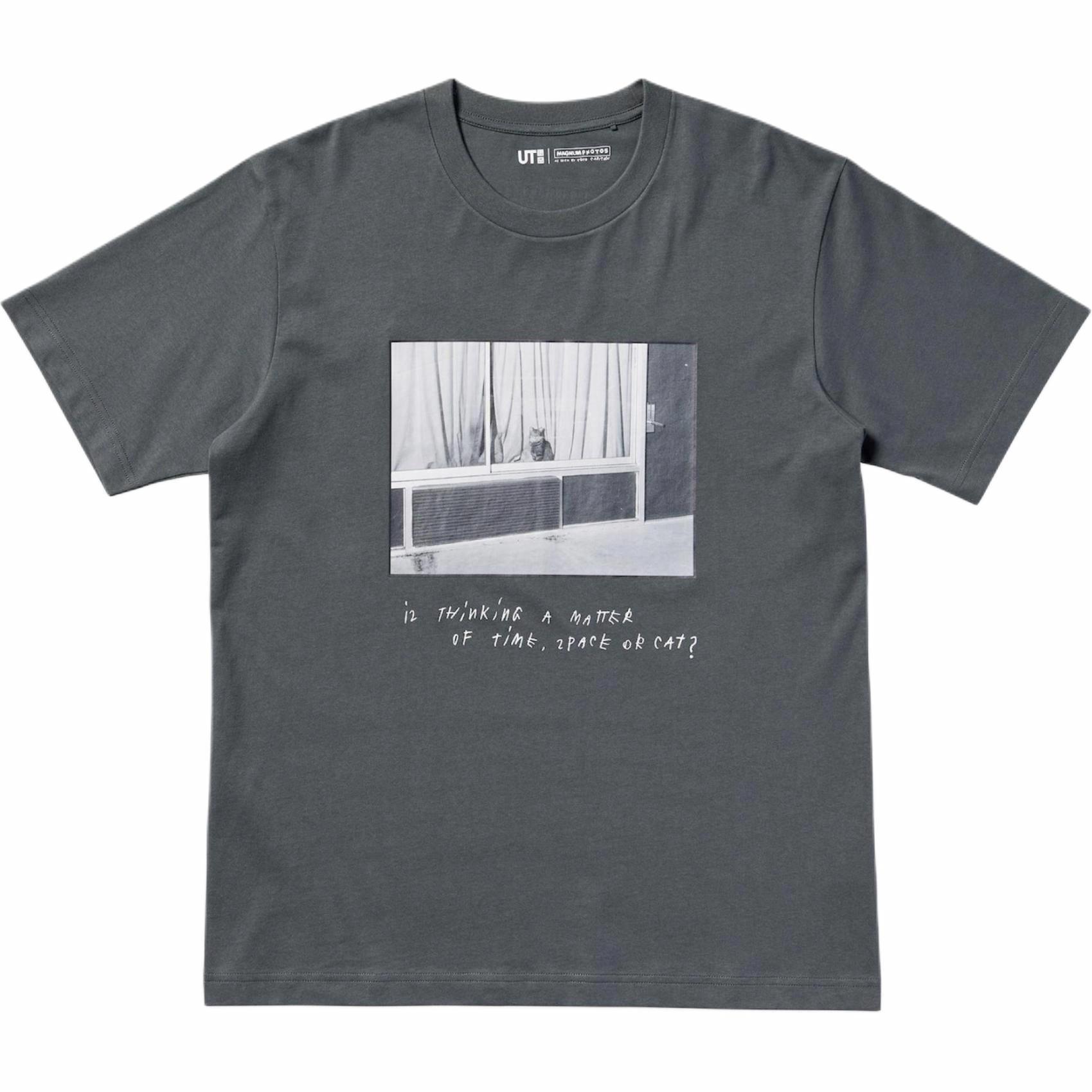 Футболка UNIQLO x MAGNUM PHOTOS (темно-серая)