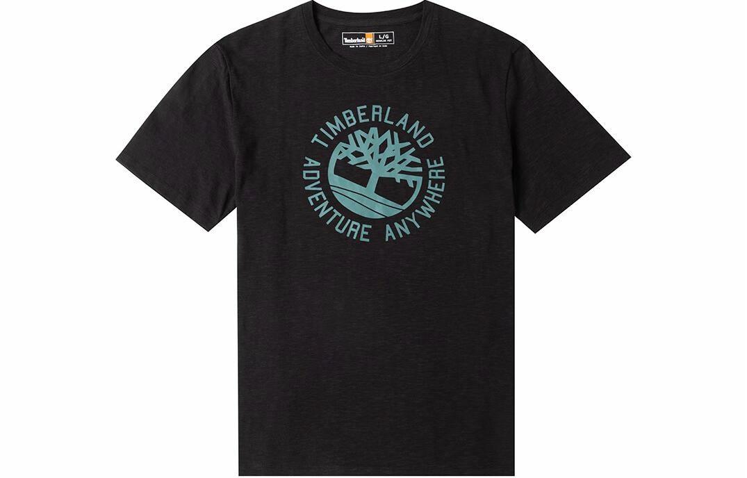 Мужская футболка Timberland American Retro (черная)