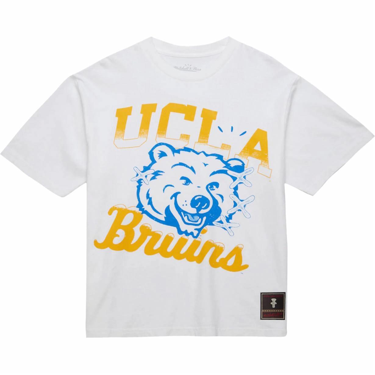 Мужская футболка Travis Scott × Mitchell & Ness SS24 (белая)