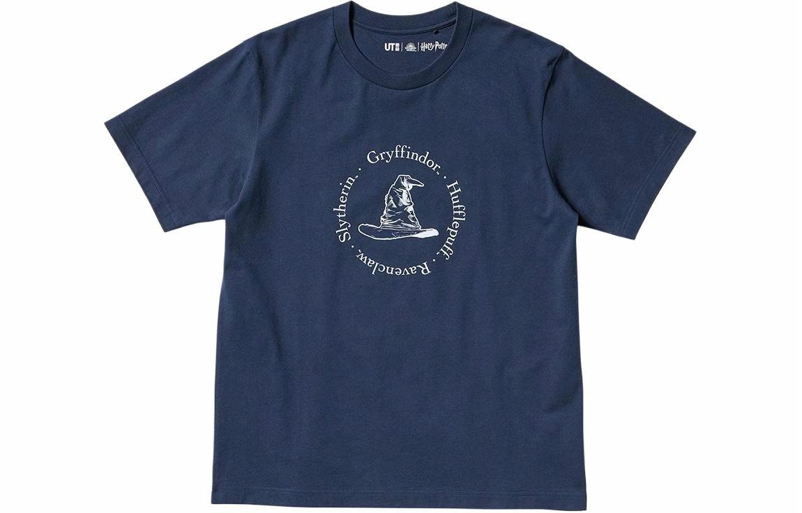 Футболка UNIQLO x Harry Potter SS24 (темно-синяя)