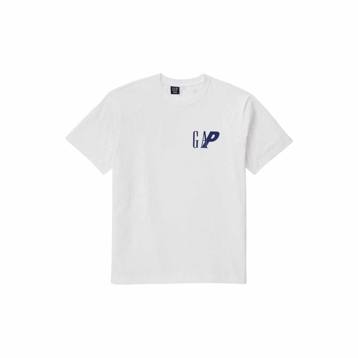 Футболка GAP x PALACE (зеленая)