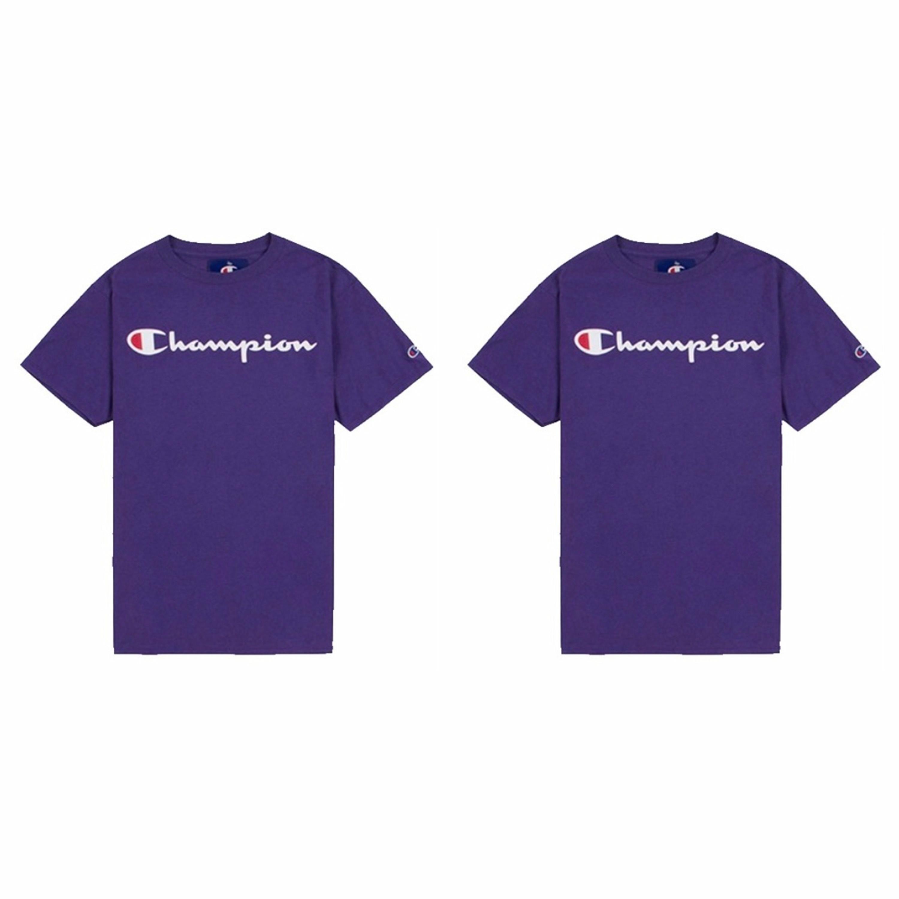 Комплект футболок Champion (фиолетовый)