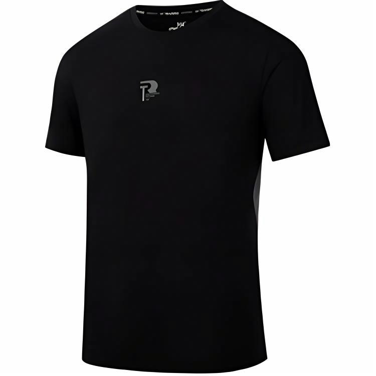 Мужская футболка 361° Color Block Tee (черно-серая)