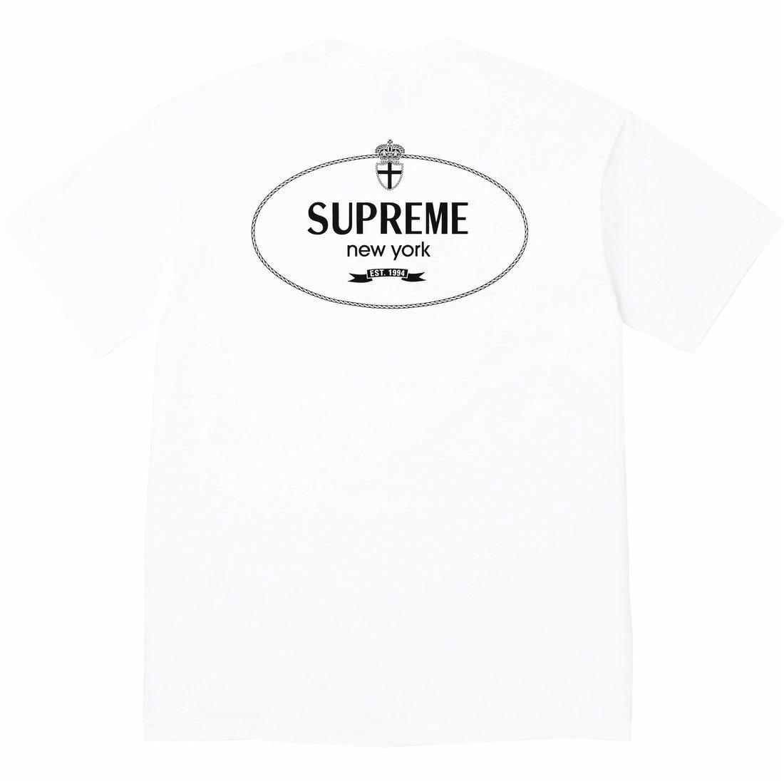 Футболка Supreme Crest Tee (черная)