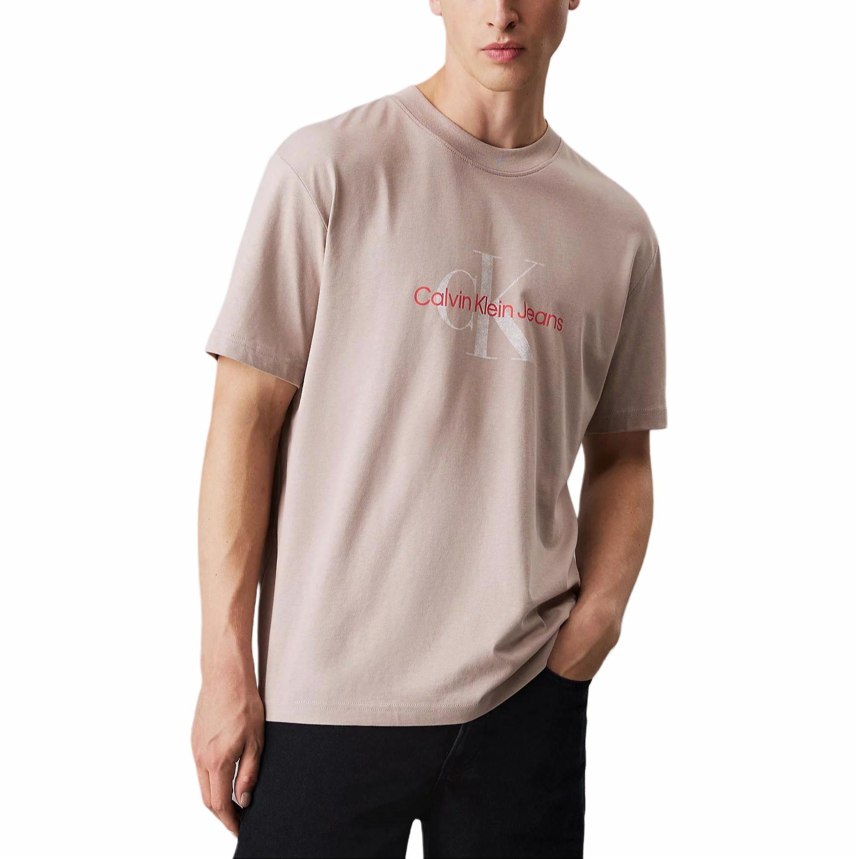 Мужская футболка CALVIN KLEIN (розовая)