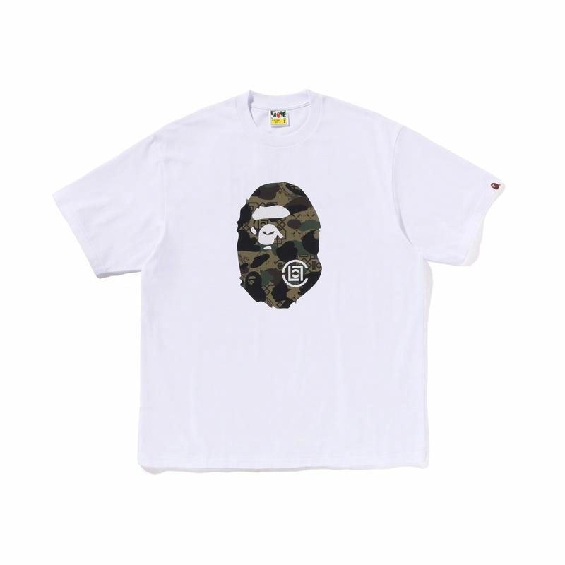 Футболка A BATHING APE x CLOT (белая)