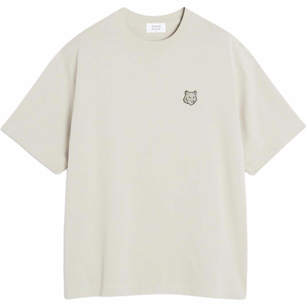 Мужская футболка Maison Kitsune SS25 (трюфельная)