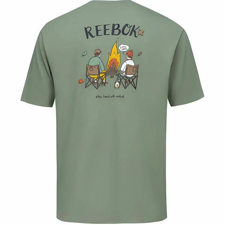 Футболка Reebok (светло-оливковая)