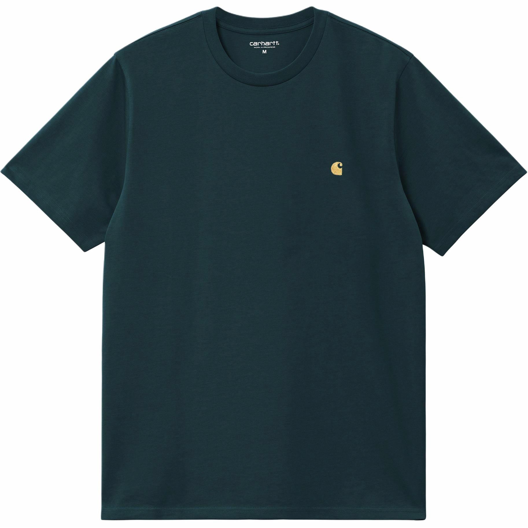 Мужская футболка Carhartt WIP Chase T-Shirt (синяя)