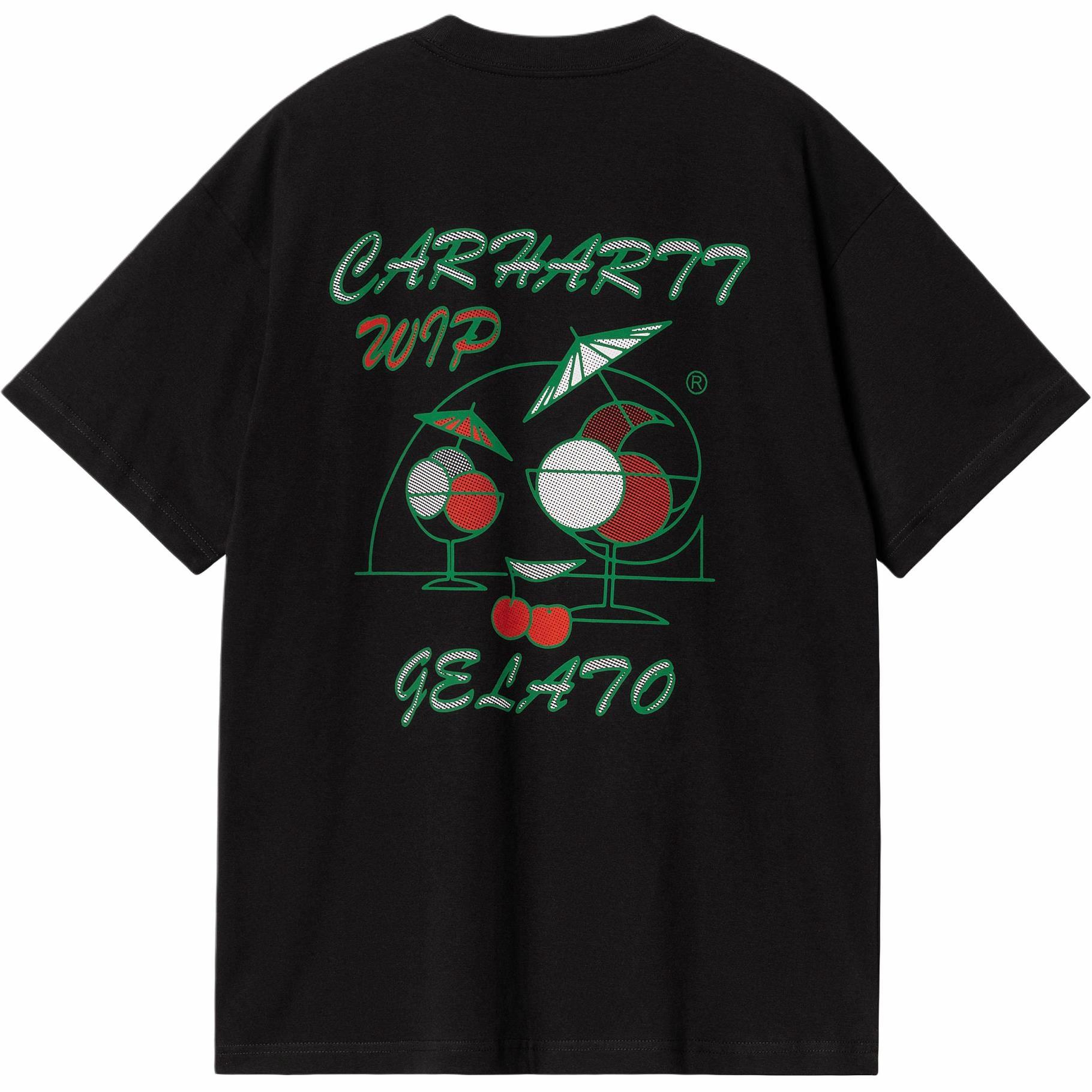 Мужская футболка Carhartt WIP FW24 SS24 S/S Gelato T-Shirt (белая)
