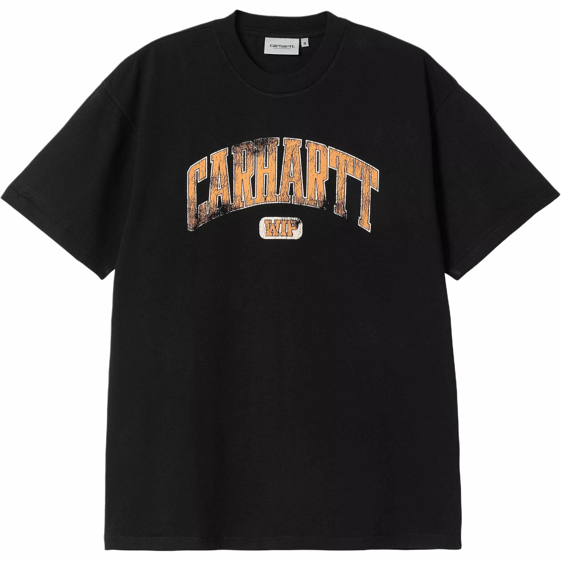Мужская футболка Carhartt SS25 S/S Lecture T-Shirt (черная)