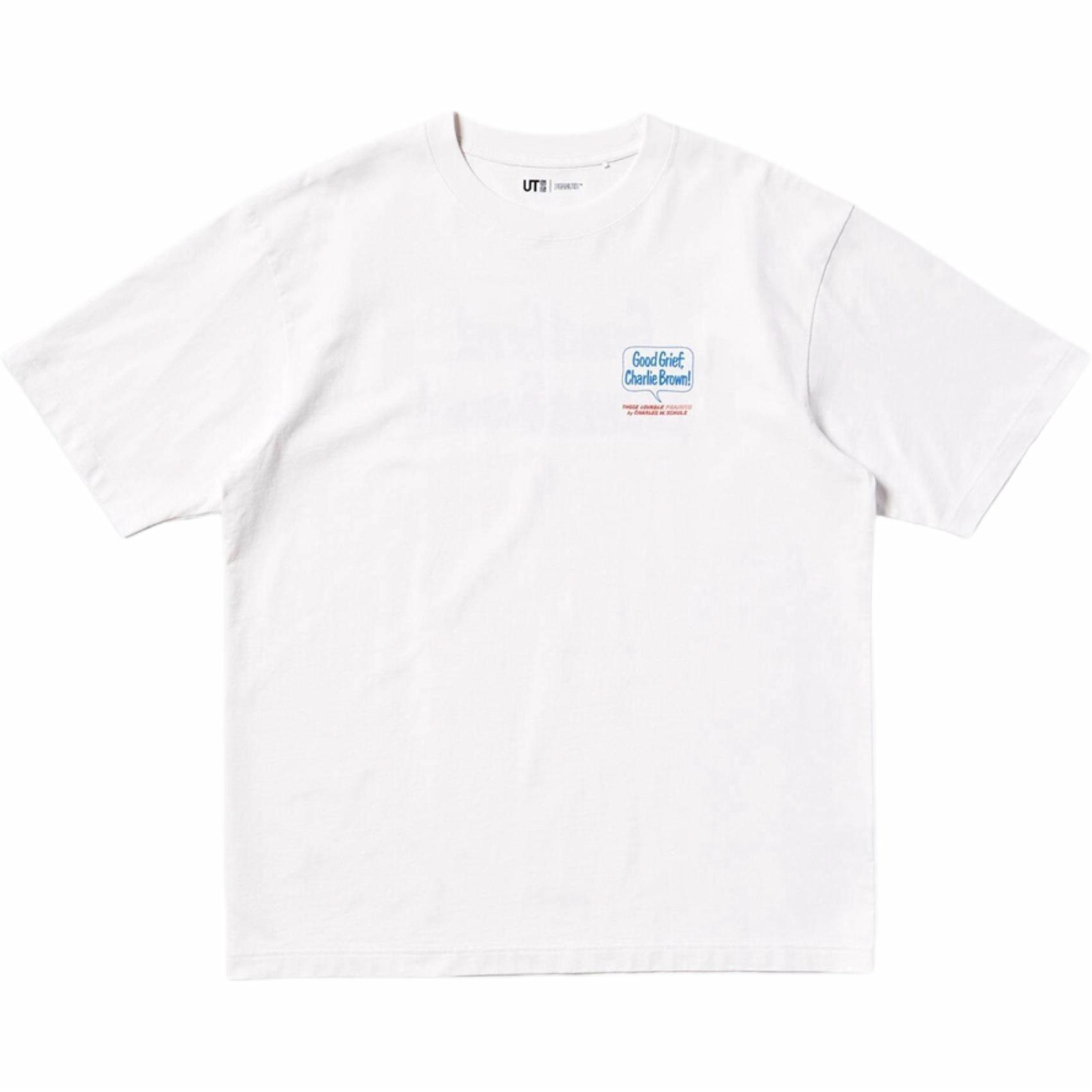 Футболка UNIQLO PEANUTS (молочная)