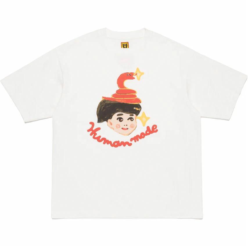 Футболка Human Made x KEIKO SOOTOME (белая)
