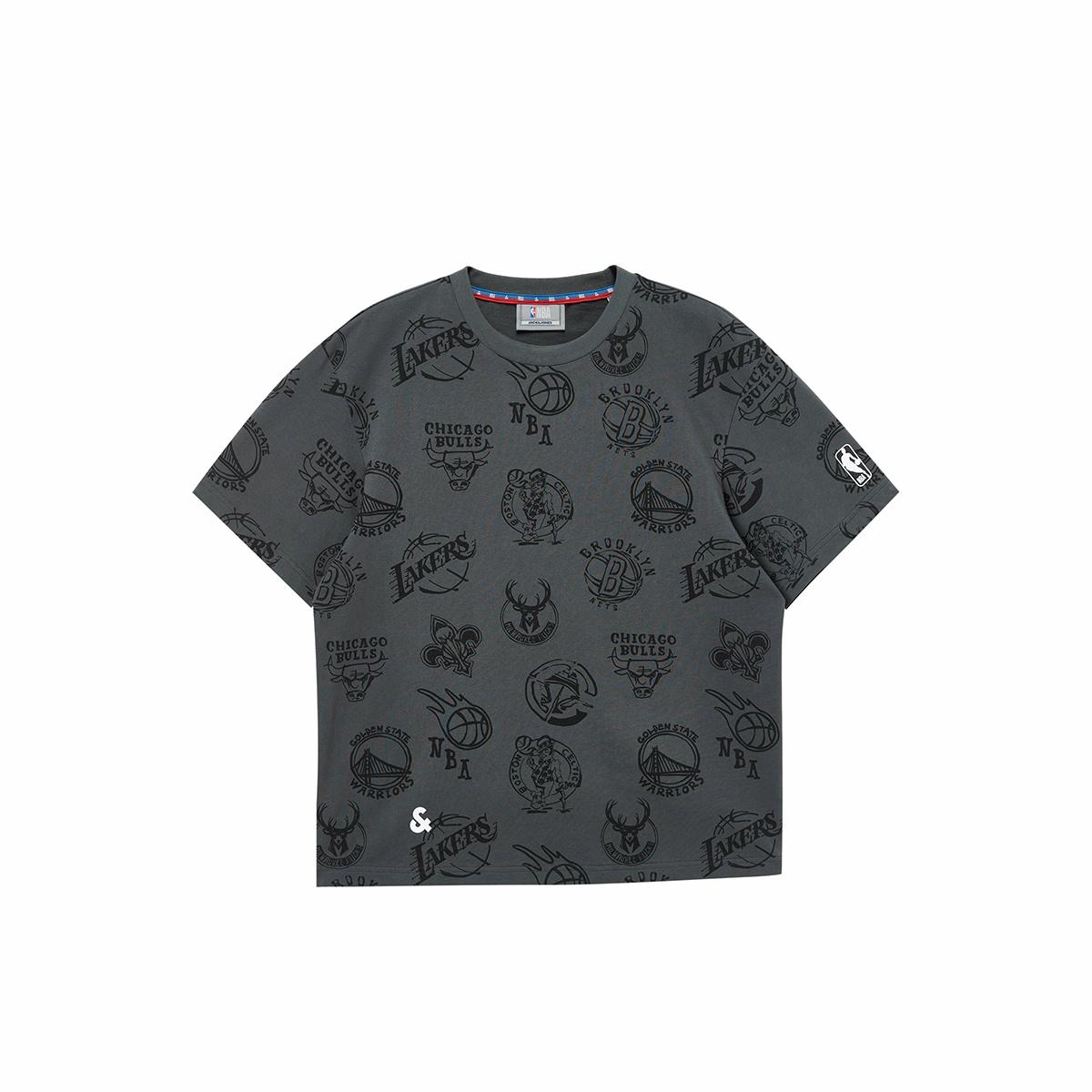 Футболка JACK JONES x NBA T-shirt (разноцветная) — фото 7