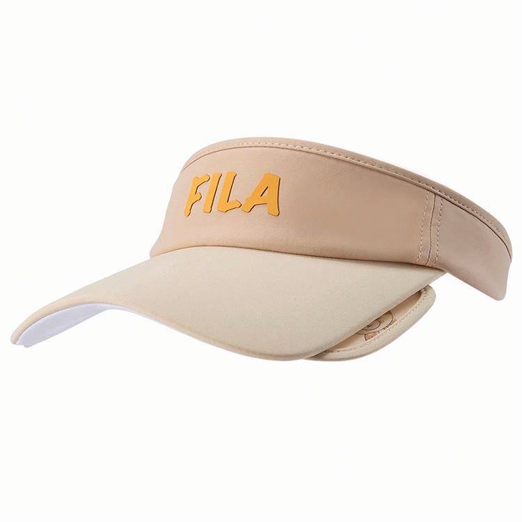 Детский козырек Fila (бежевый)