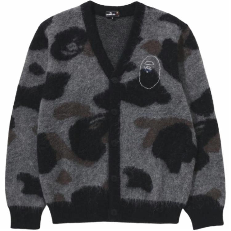 Мужской кардиган A BATHING APE (черный)