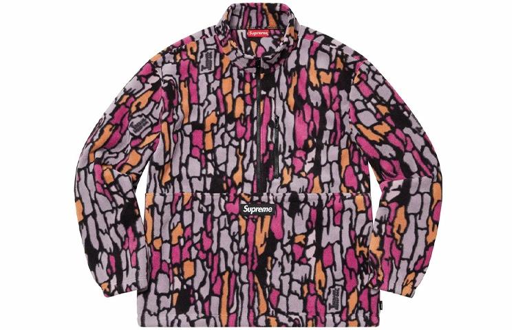 Худи Supreme FW20 Week 14 Polartec Half Zip Pullover (черное)