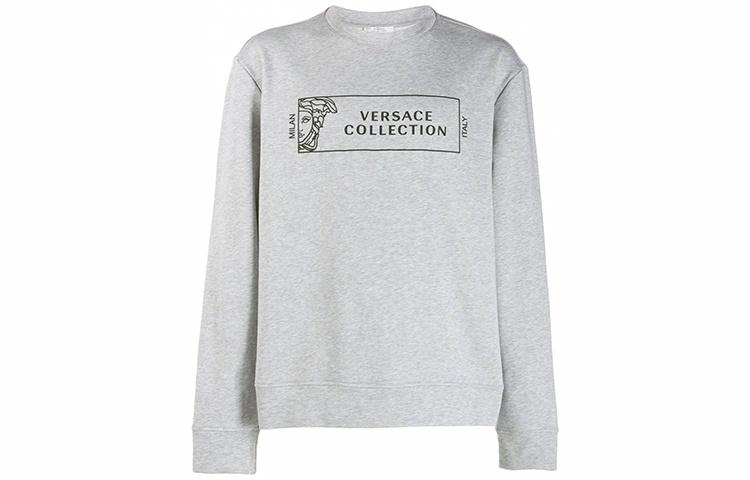 Мужское худи Versace (серое)