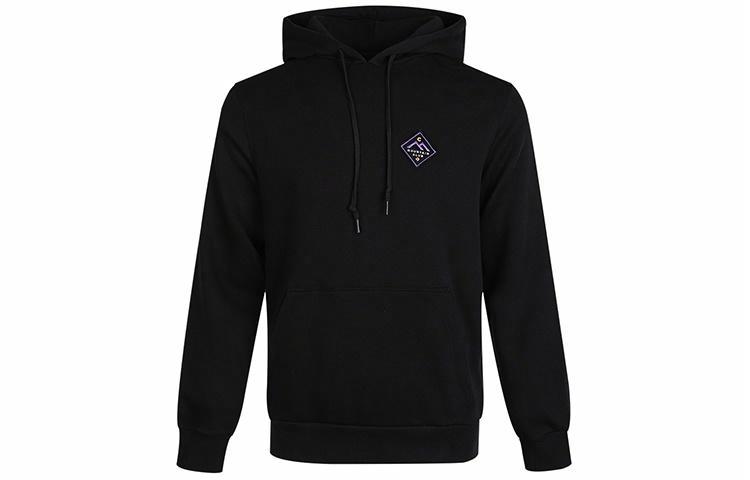 Мужское худи Converse Fleece Hoodie (черное)