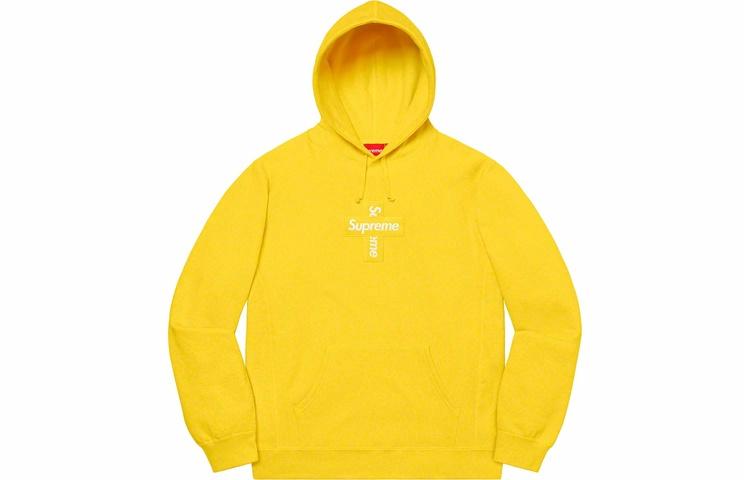 Худи Supreme Week 15 Cross Box Logo (мультиколор)