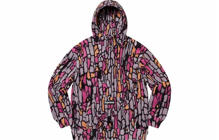 Худи Supreme FW20 Week 14 Polartec Hooded Sweatshirt Logo (черное)
