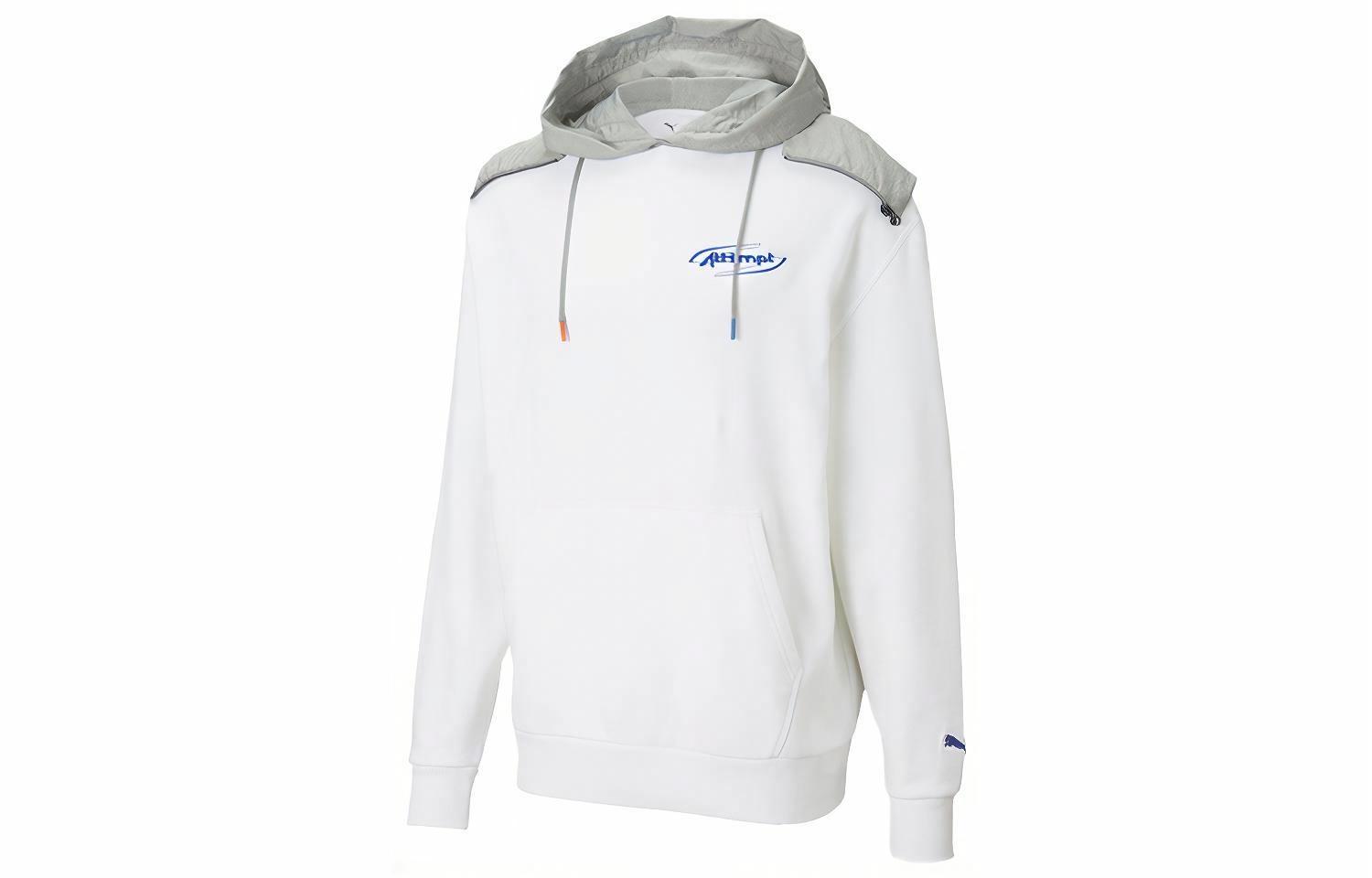 Мужское худи PUMA x Attempt (белый) — фото 1