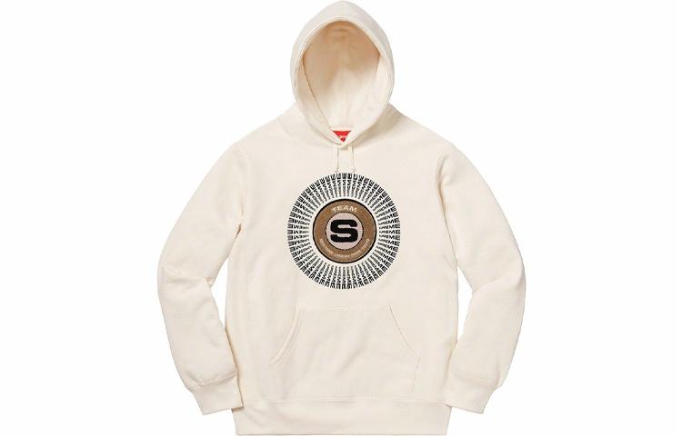 Худи Supreme FW20 Week 17 Chenille Appliqué (серое) — фото 1
