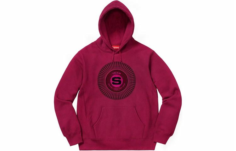Худи Supreme FW20 Week 17 Chenille Appliqué (серое) — фото 3