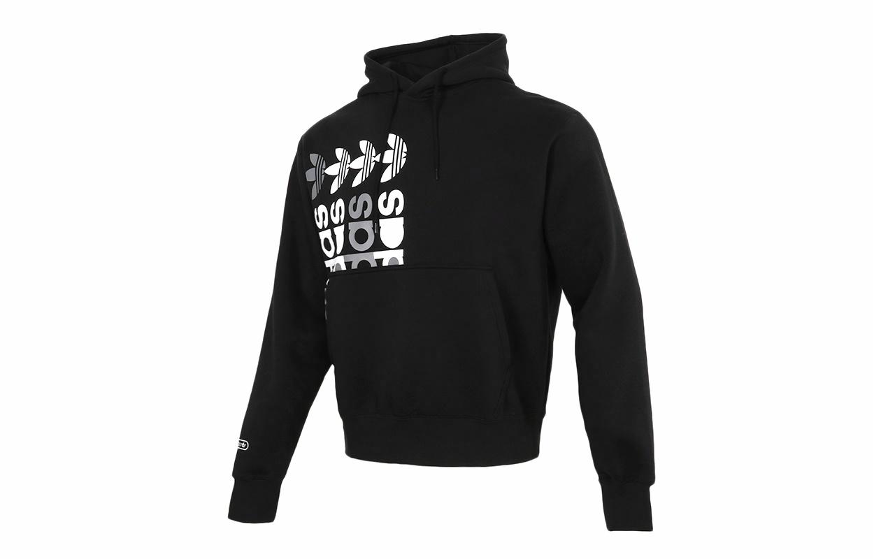Мужское худи adidas originals Frm hoody (черное) — фото 1