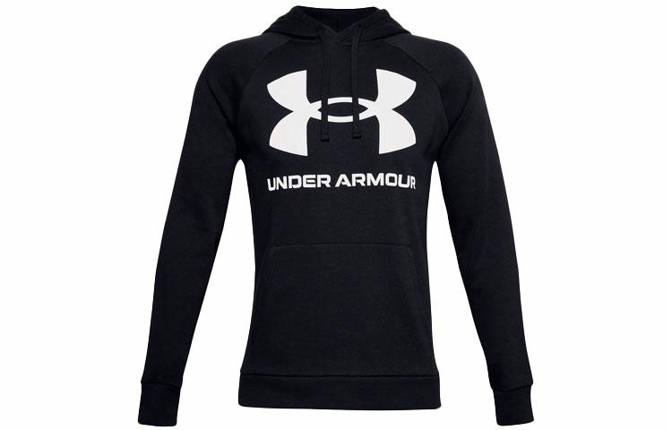 Мужское худи Under Armour Rival Big (черное) — фото 1