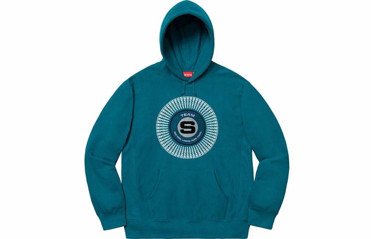 Худи Supreme FW20 Week 17 Chenille Appliqué (серое) — фото 6