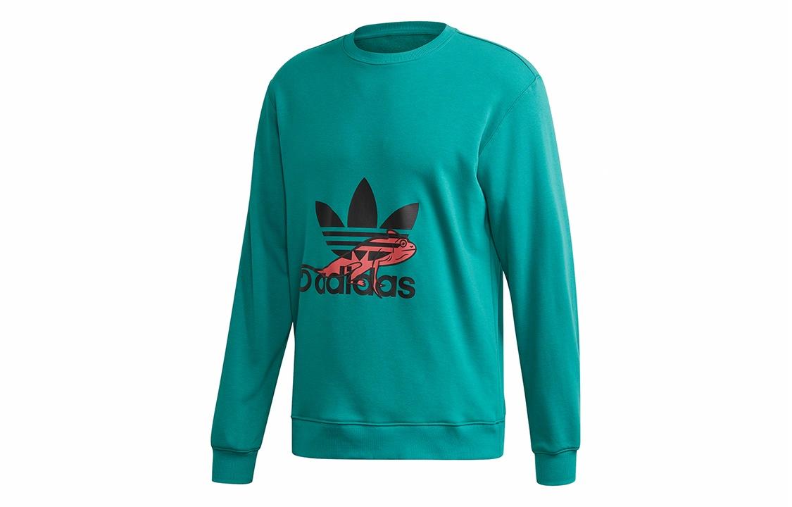 Мужская худи adidas originals PT3 Chameleon Sweatshirt (зеленая) — фото 1