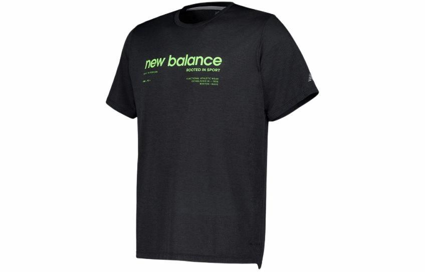 Мужская футболка New Balance MT41255-BM (черная)